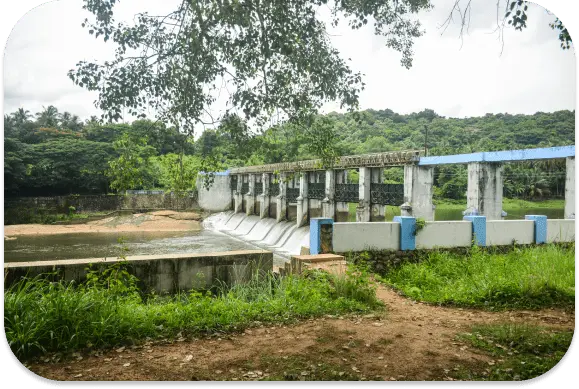 cheerakuzhy dam near by anamala homestay